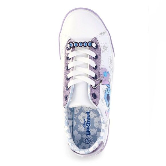 Disney Women's Sneakers - White and Purple - Picture 2 of 12